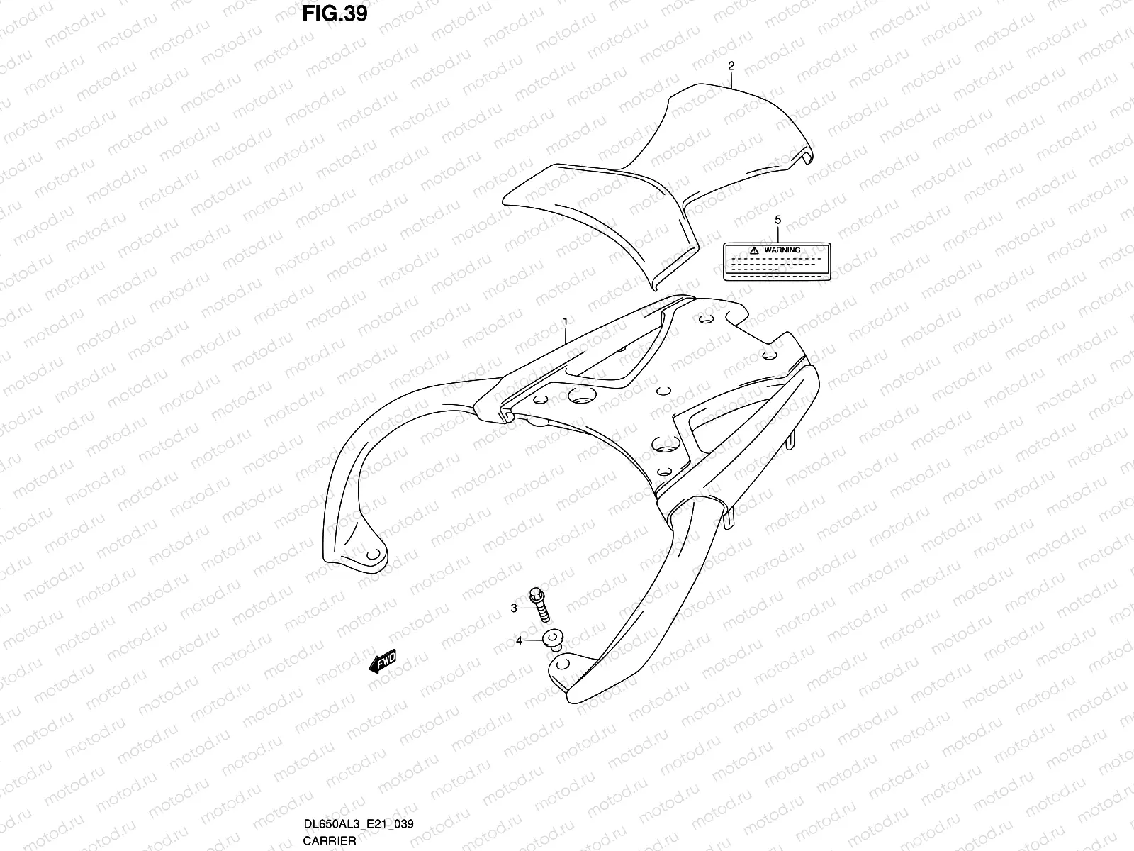 39 - CARRIER (DL650AL3 E21)