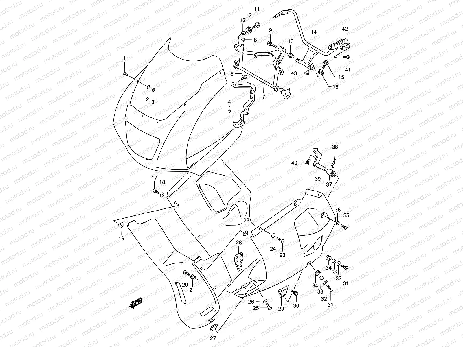 39 - COWLING INSTALLATION PARTS