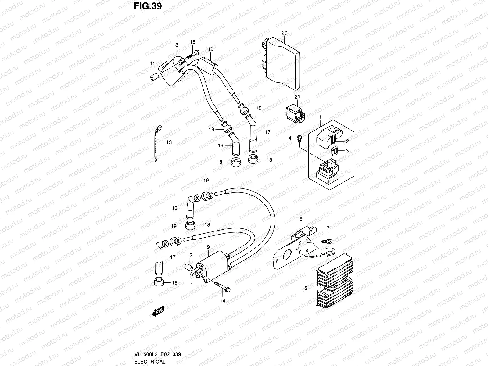 39 - ELECTRICAL (VL1500L3 E19)