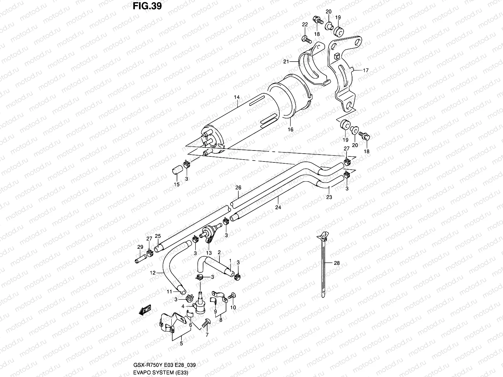 39 - EVAPO SYSTEM (E33)