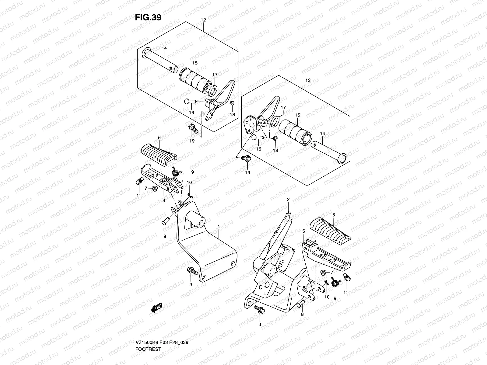 39 - FOOTREST