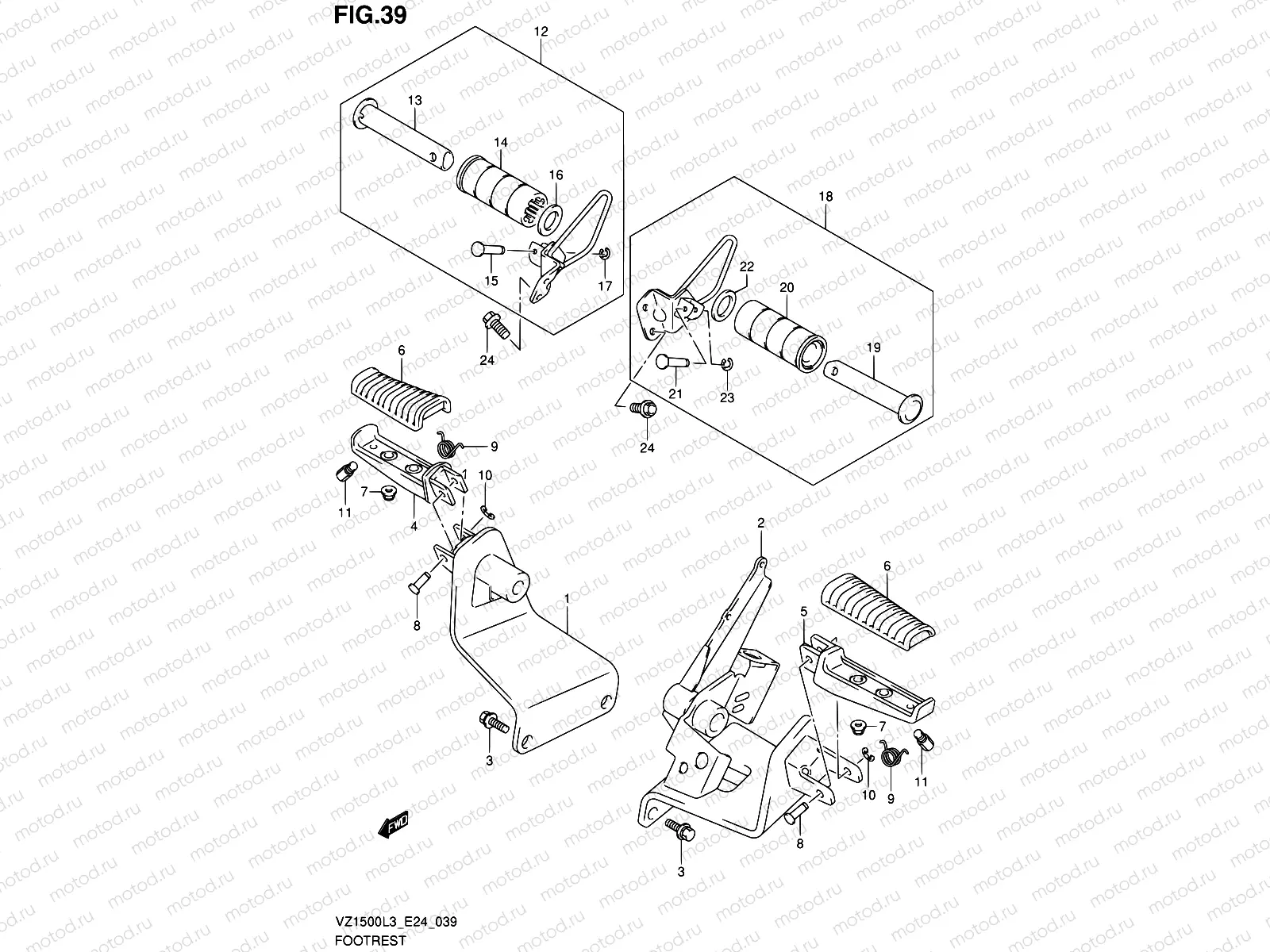 39 - FOOTREST