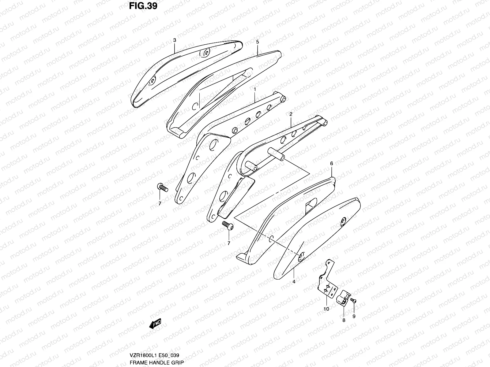 39 - FRAME HANDLE GRIP