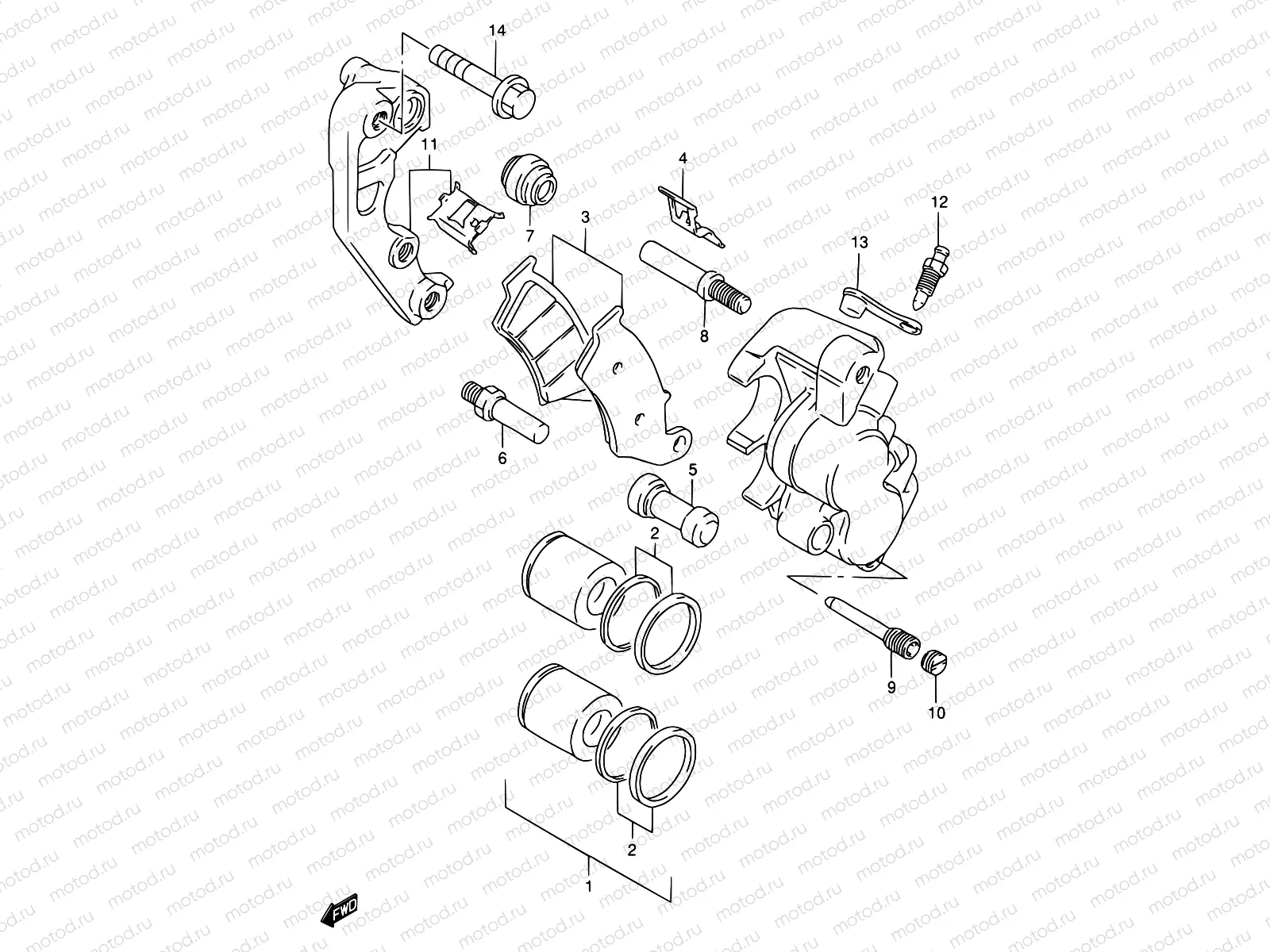 39 - FRONT CALIPER