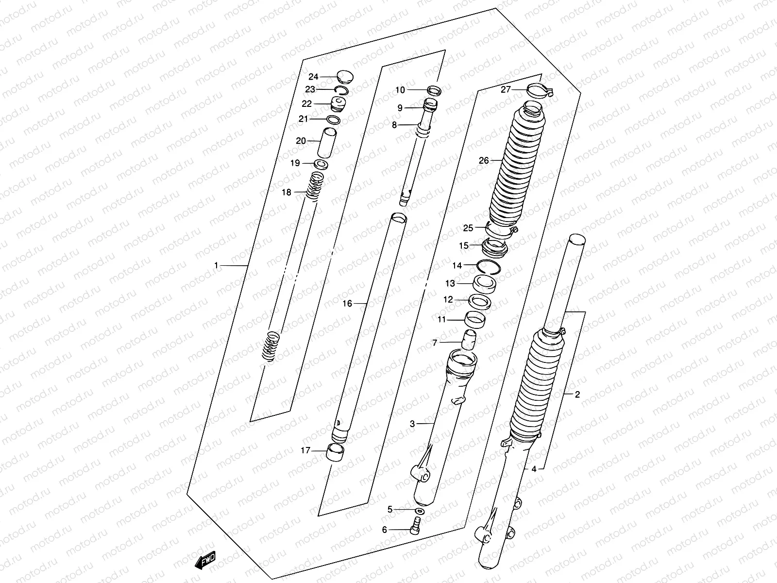 39 - FRONT DAMPER