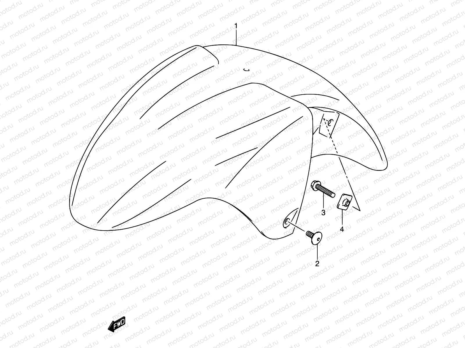 39 - FRONT FENDER
