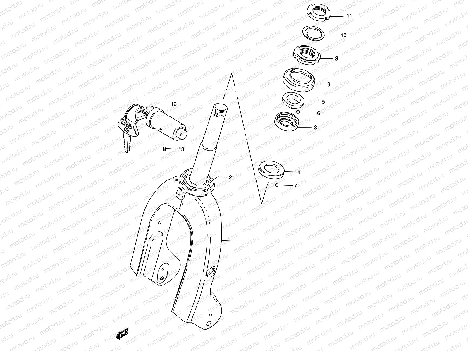 39 - FRONT FORK