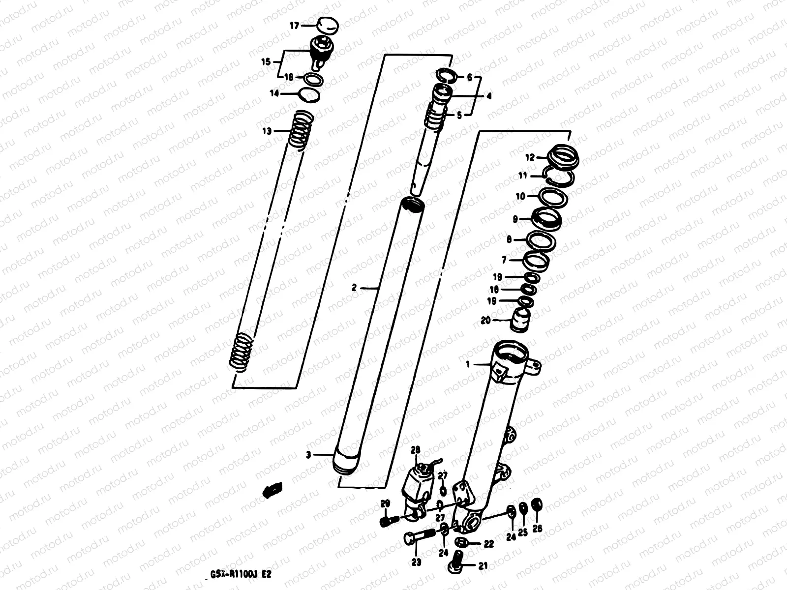 39 - FRONT RH DAMPER