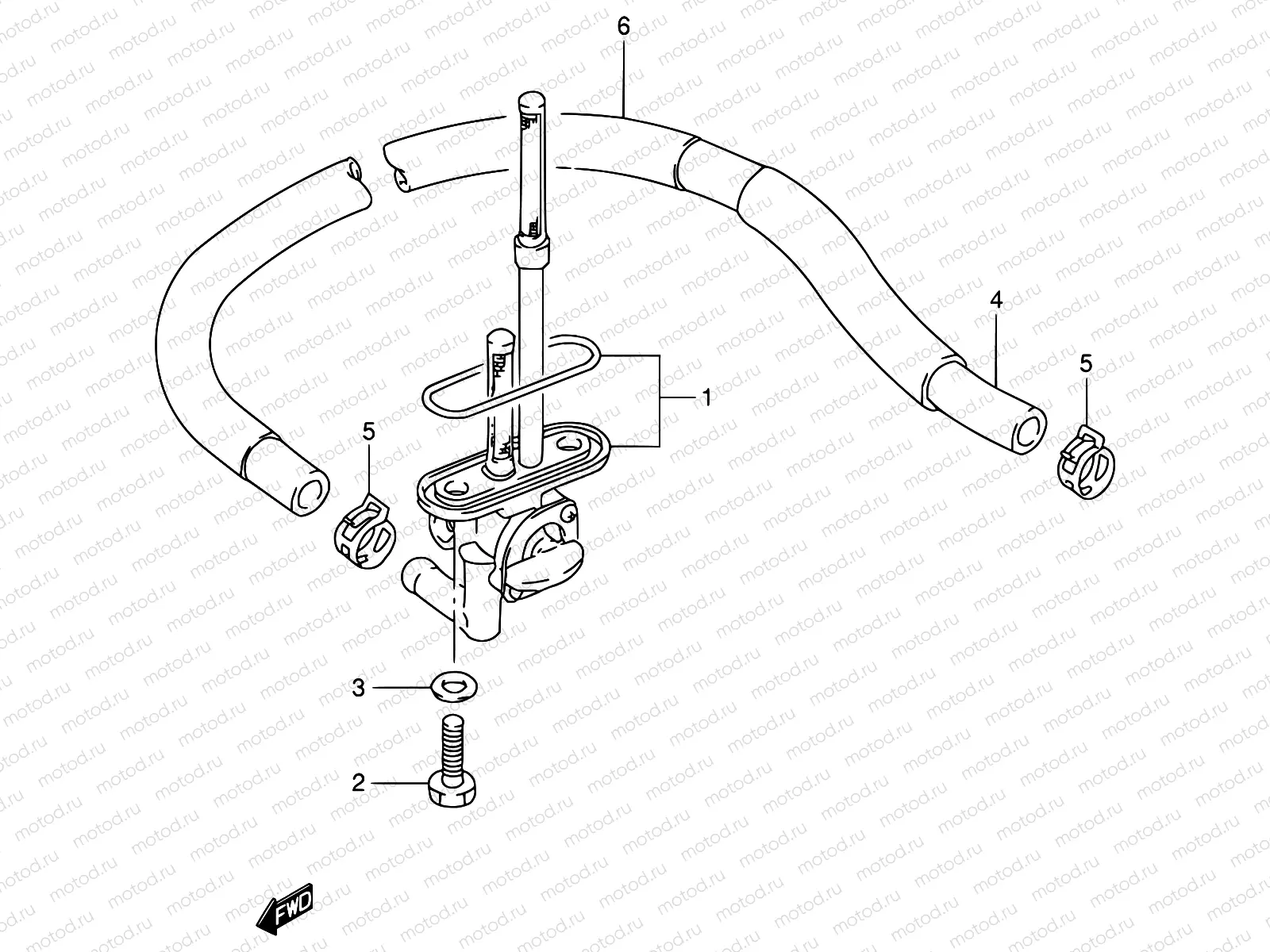 39 - FUEL COCK (MODEL N/P/R)