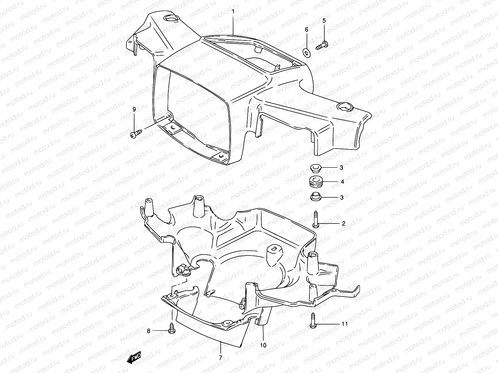 39 - HANDLE COVER (MODEL G/R/S/V)