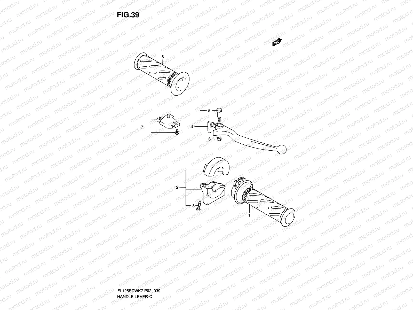 39 - HANDLE LEVER