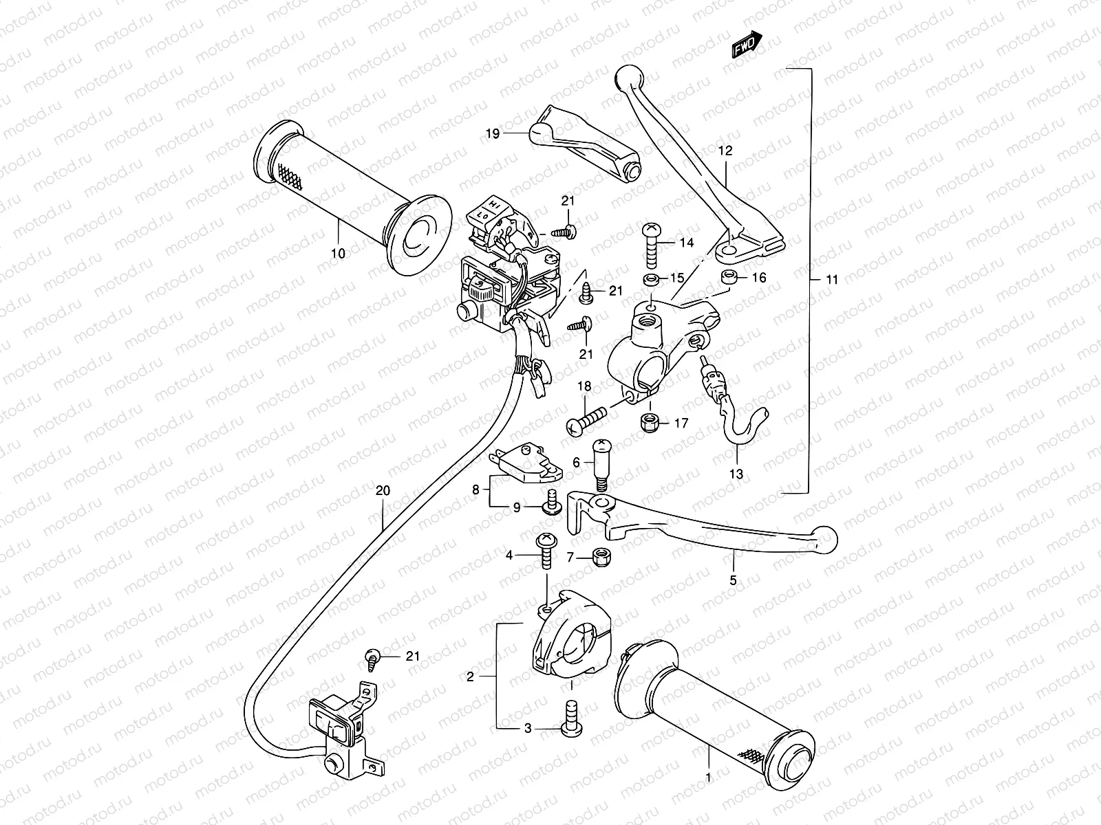 39 - HANDLE LEVER