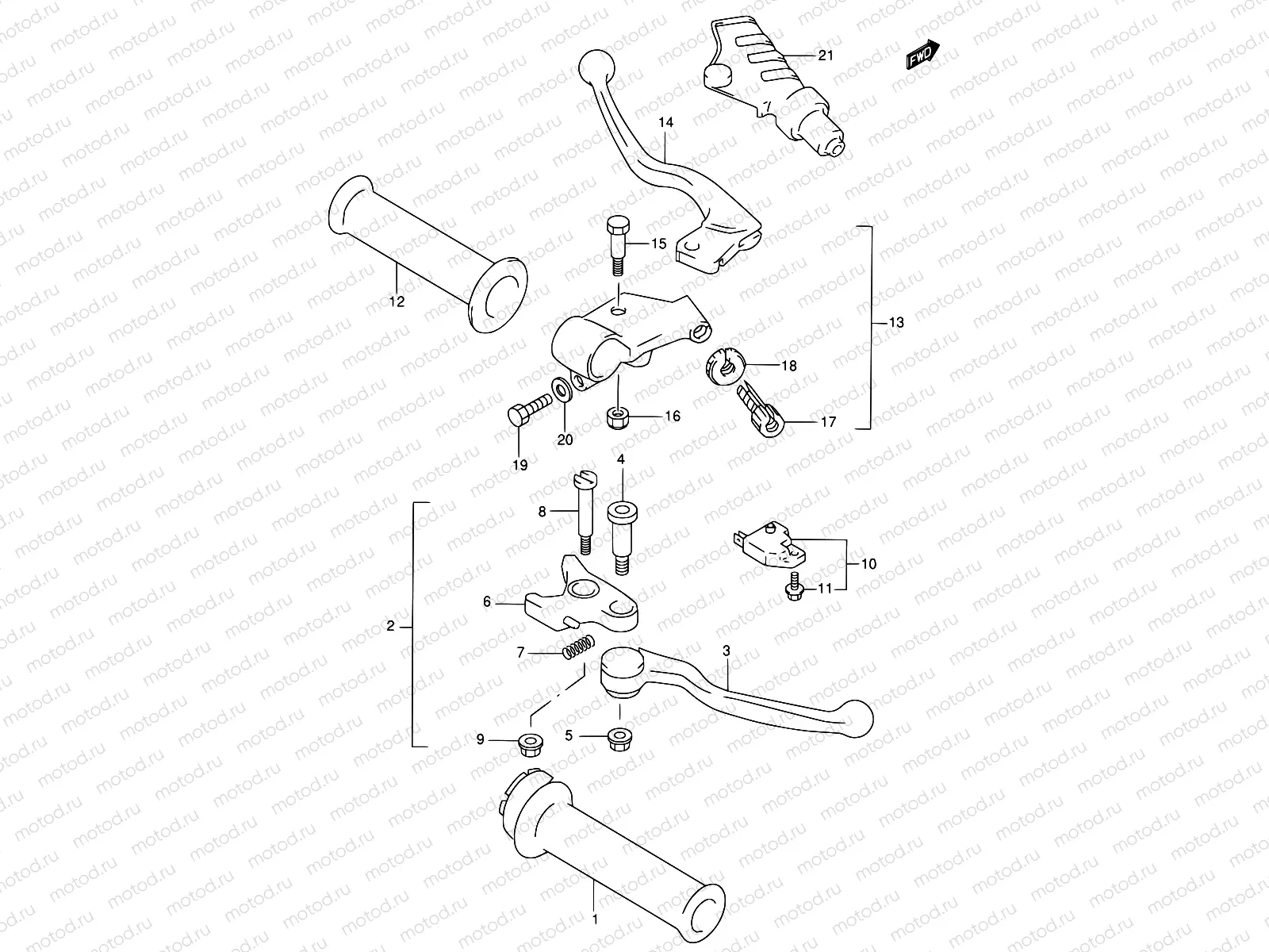 39 - HANDLE LEVER