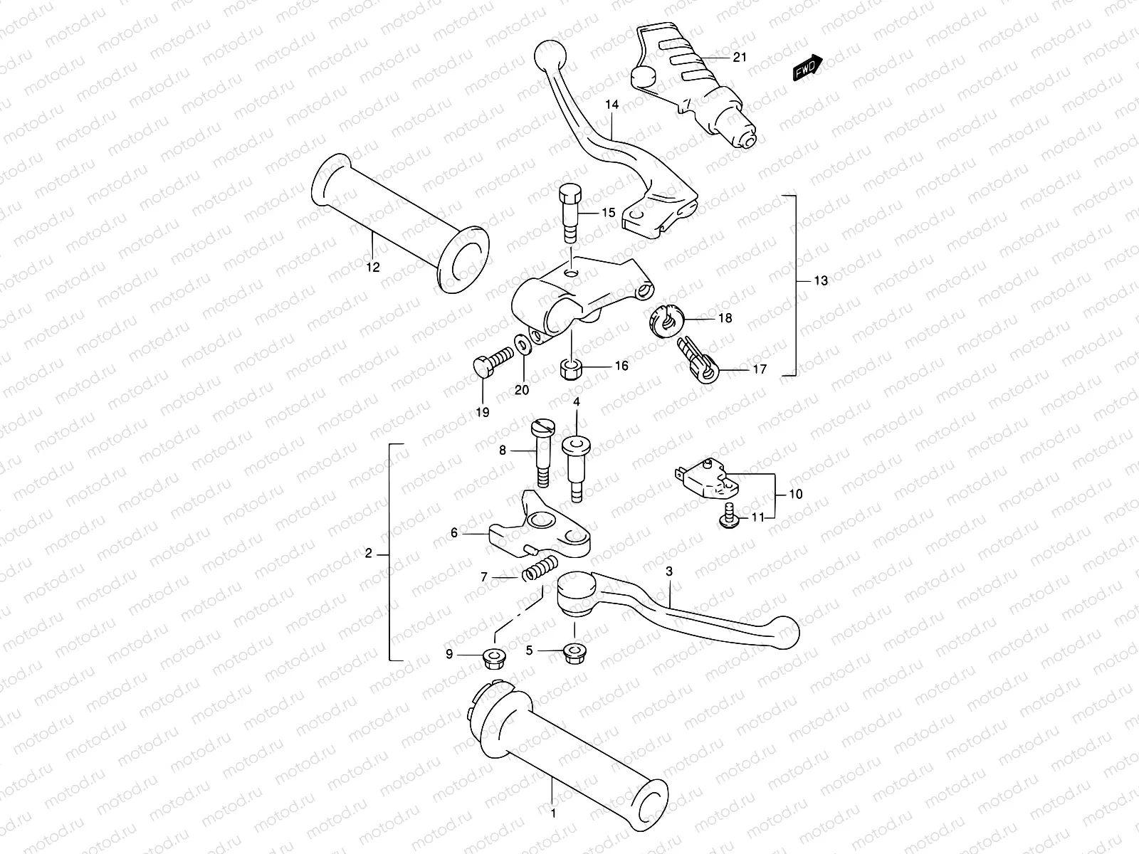 39 - HANDLE LEVER