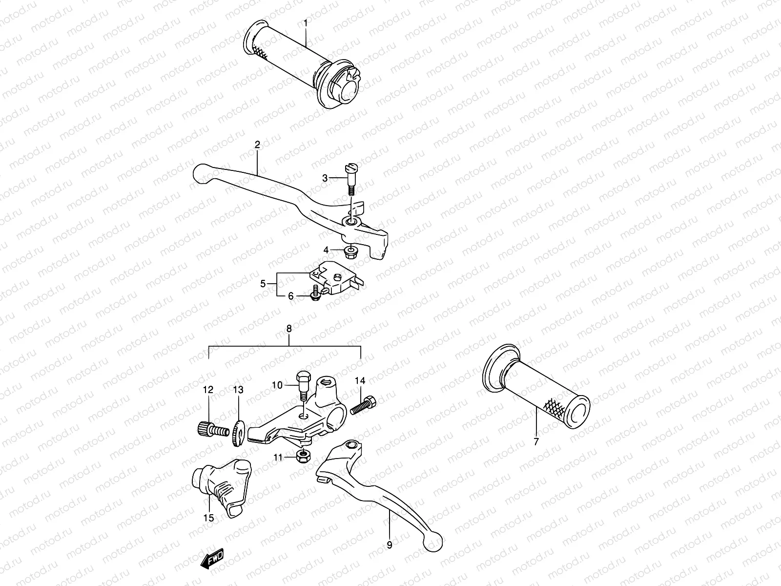 39 - HANDLE LEVER (MODEL K)