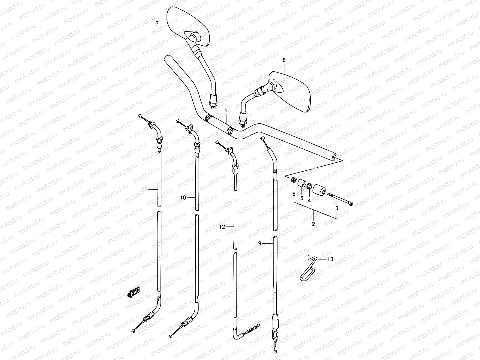 39 - HANDLEBAR