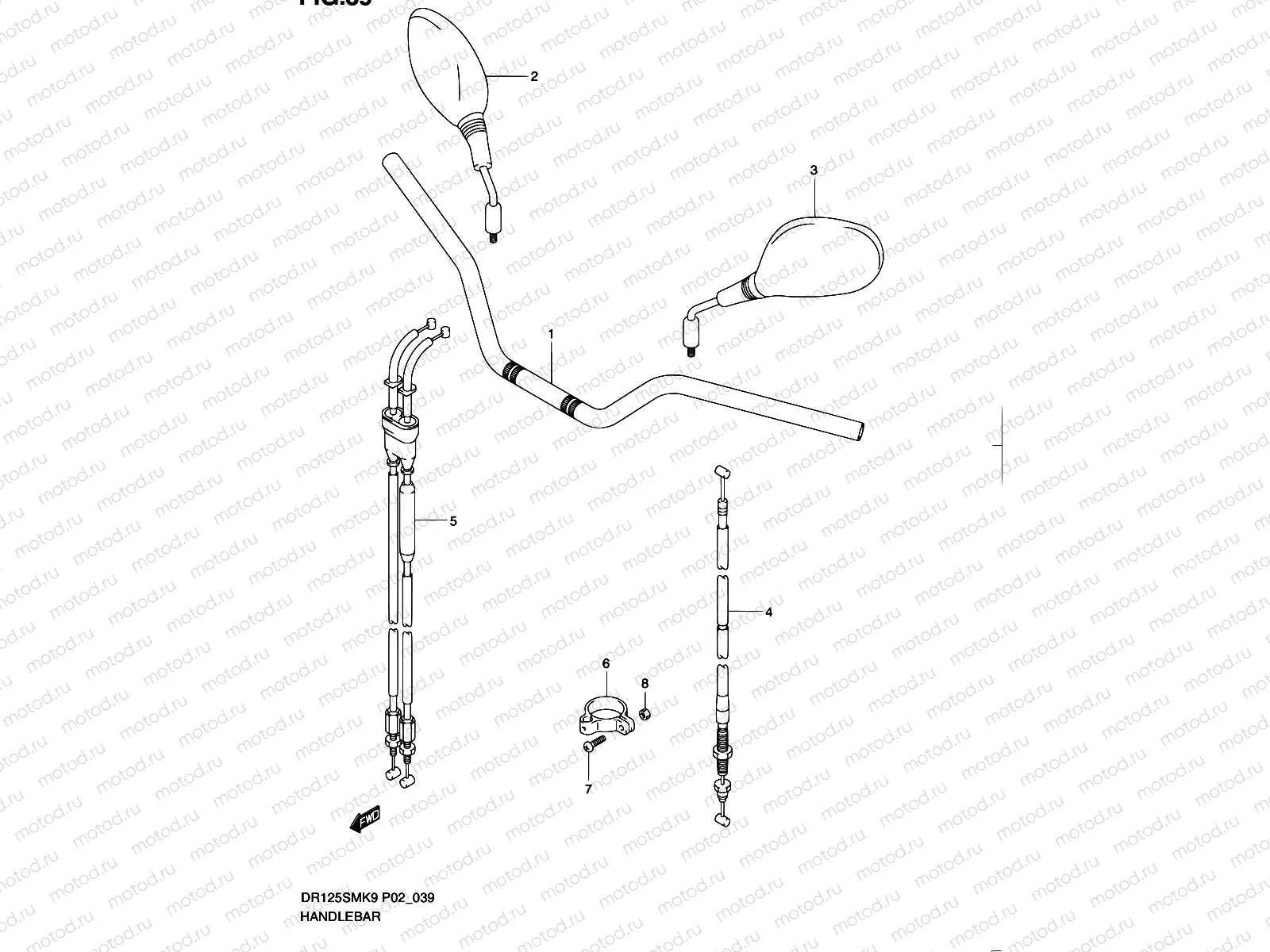 39 - HANDLEBAR