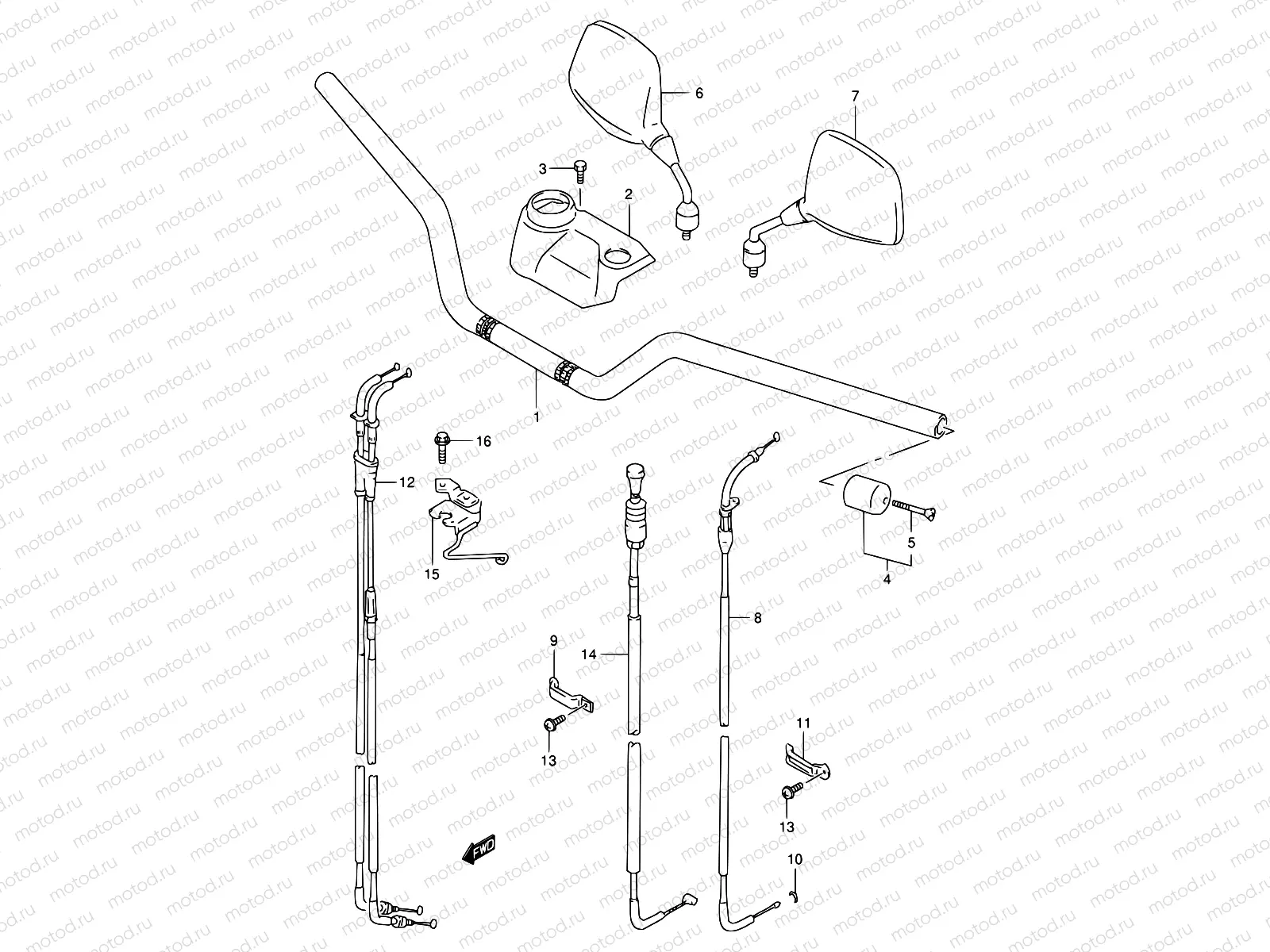 39 - HANDLEBAR