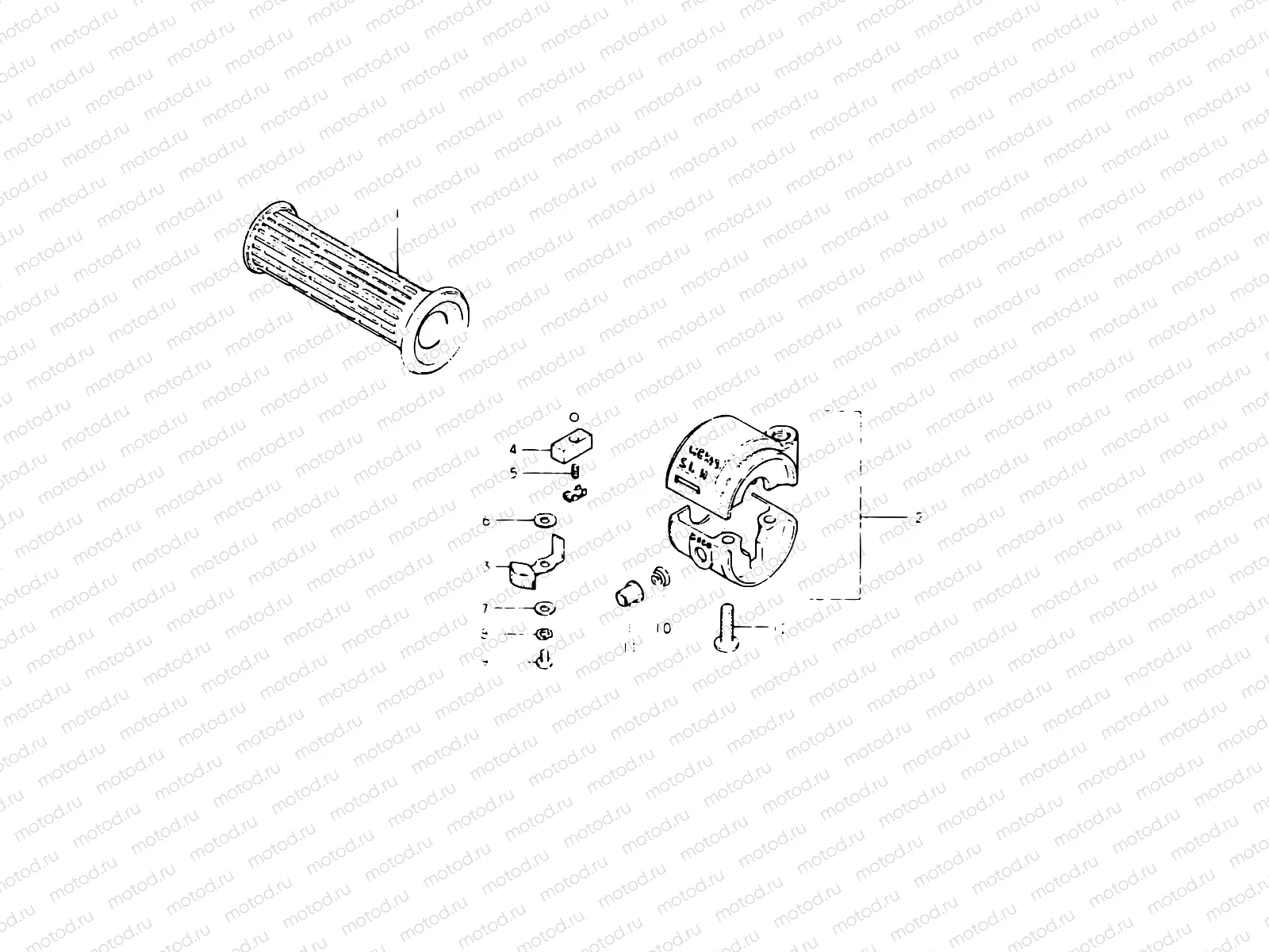 39 - LH GRIP - HANDLE SWITCH