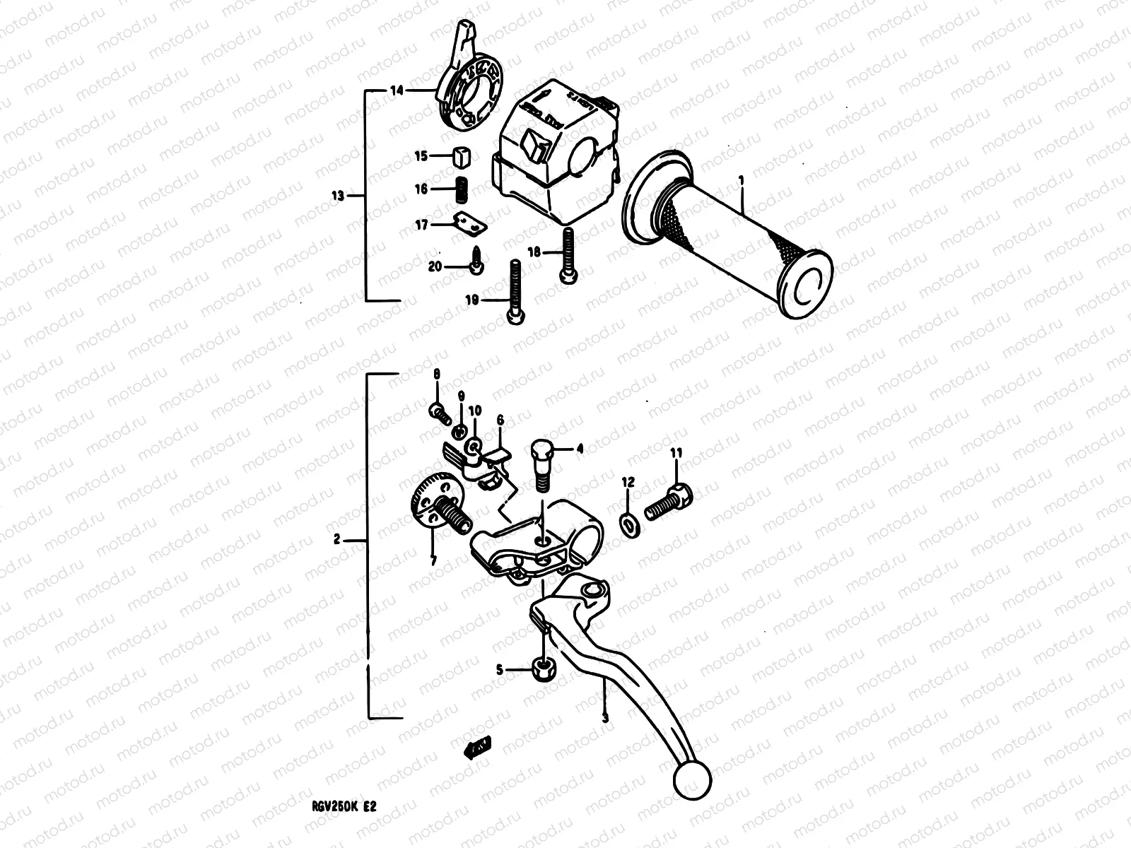 39 - LH HANDLE SWITCH