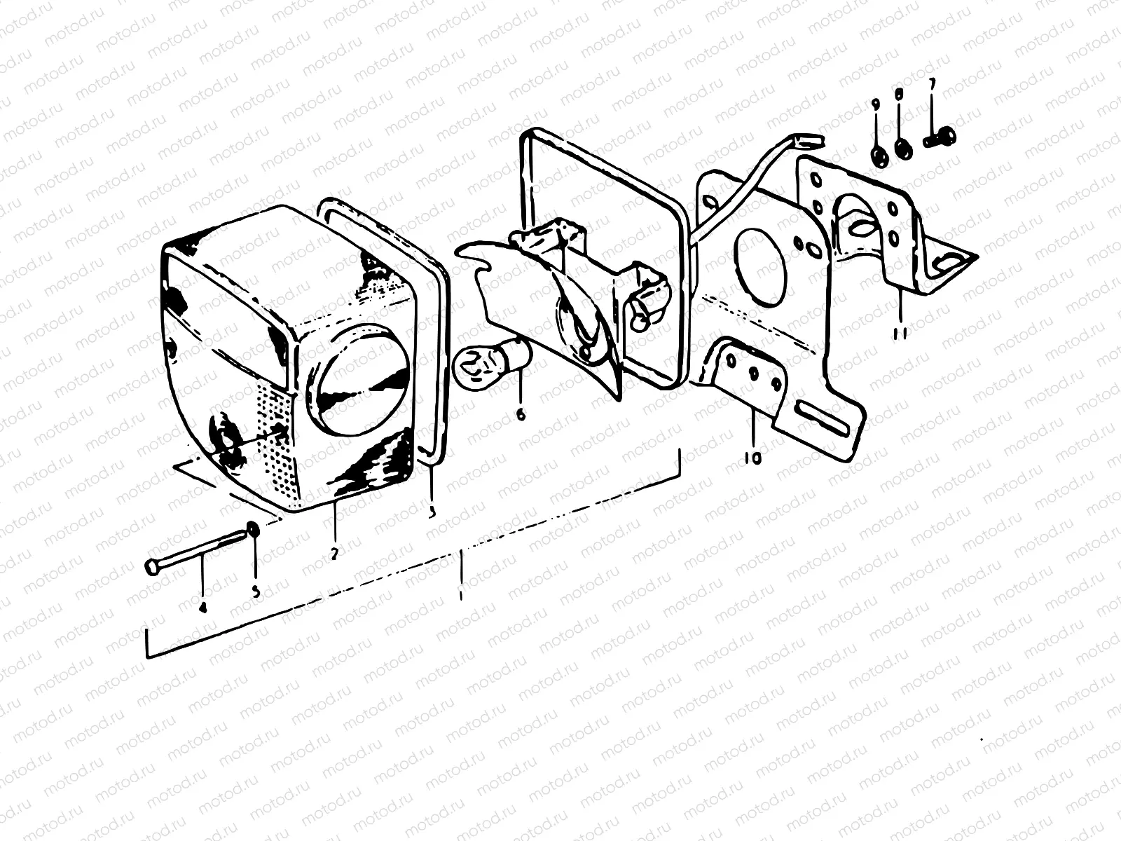 39 - REAR COMBINATION LAMP (E02, E04, E16, E21, E25)