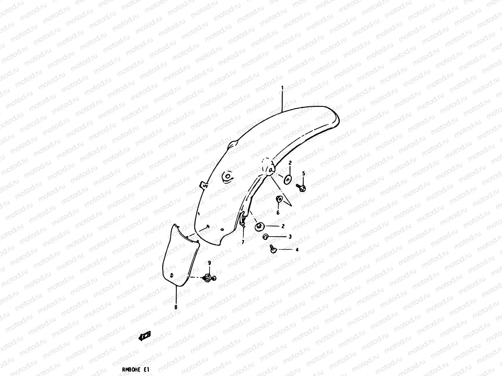 39 - REAR FENDER