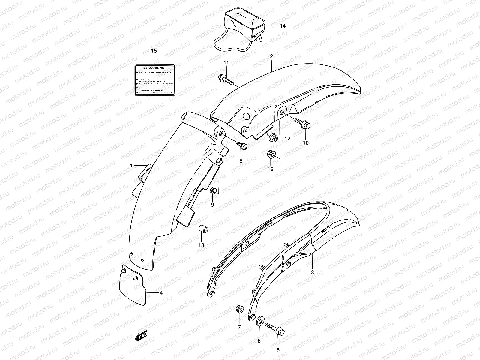 39 - REAR FENDER
