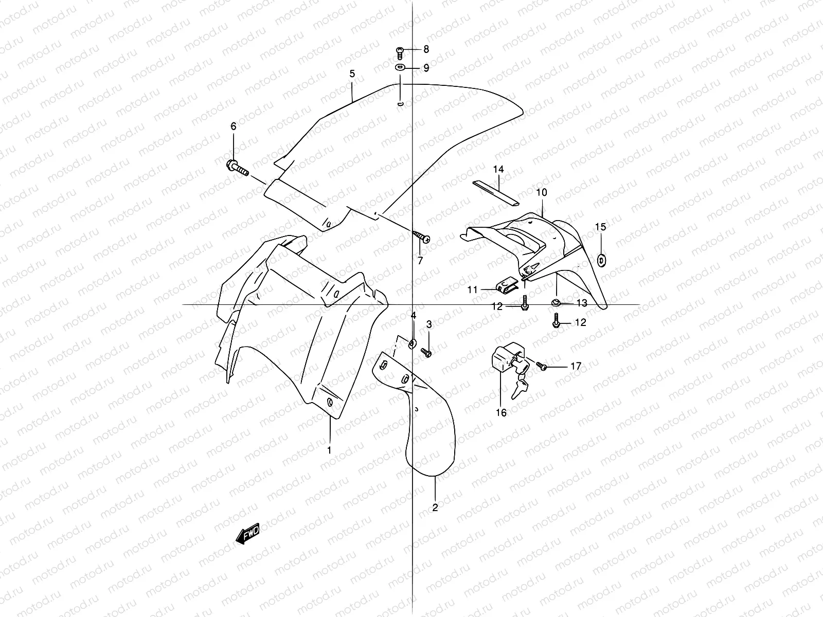 39 - REAR FENDER