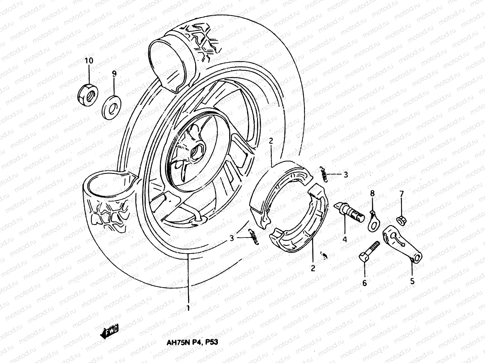 39 - REAR WHEEL