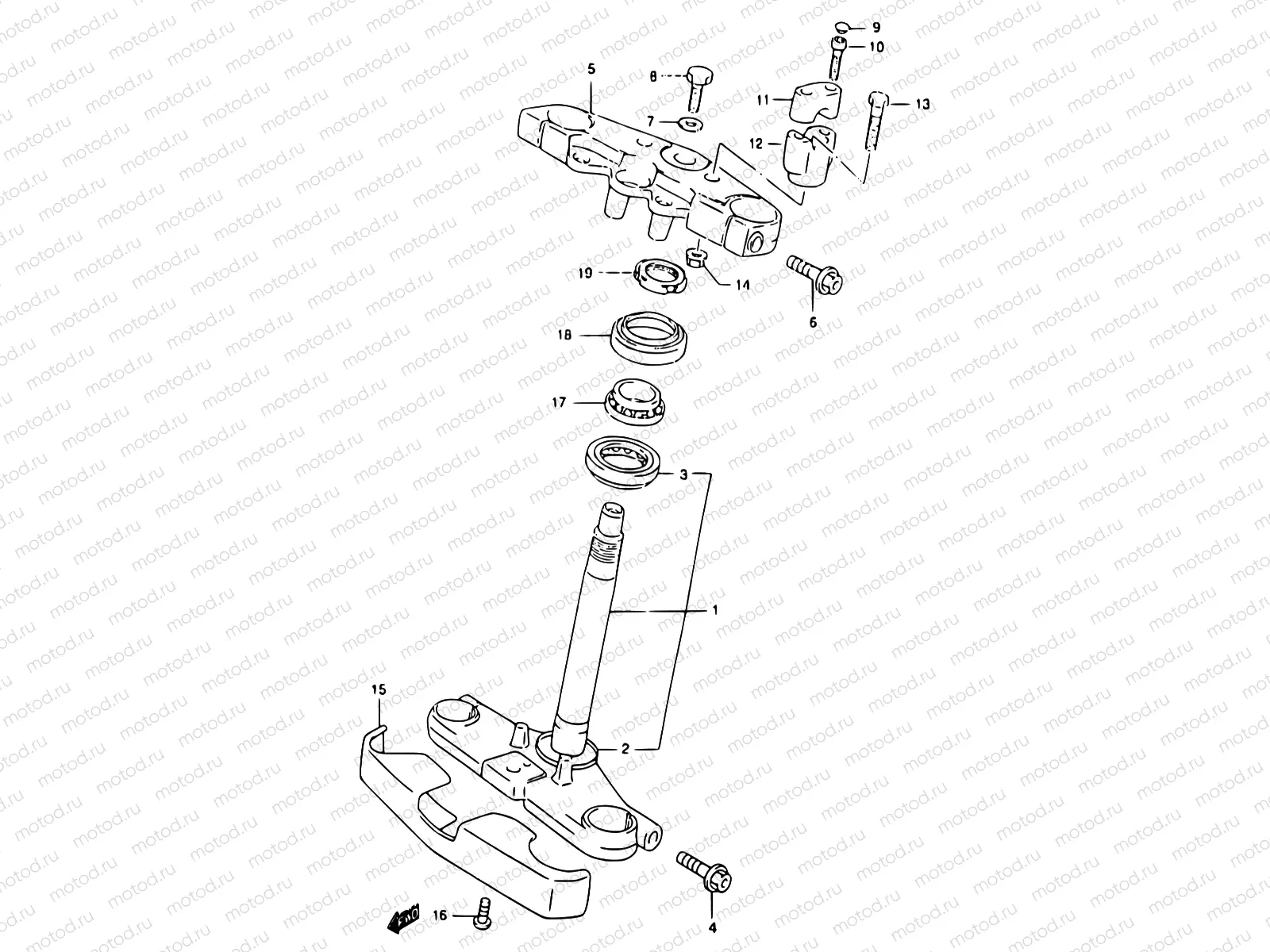 39 - STEERING STEM