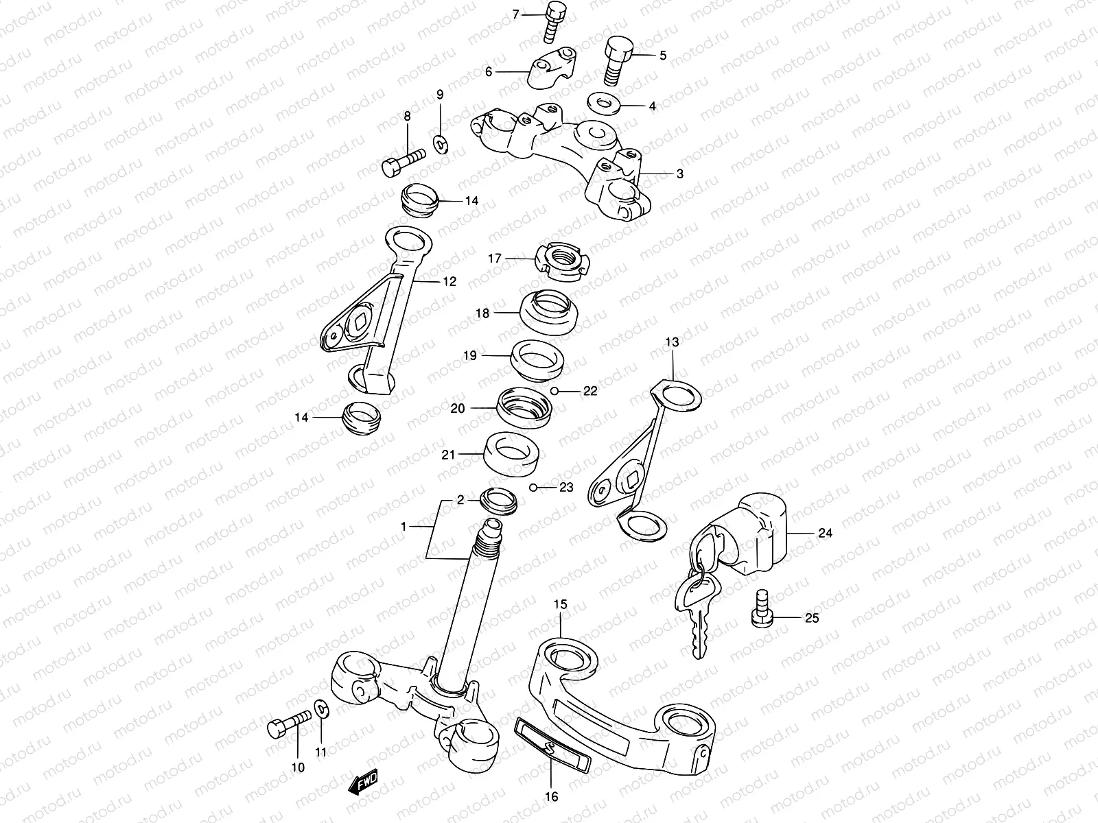 39 - STEERING STEM