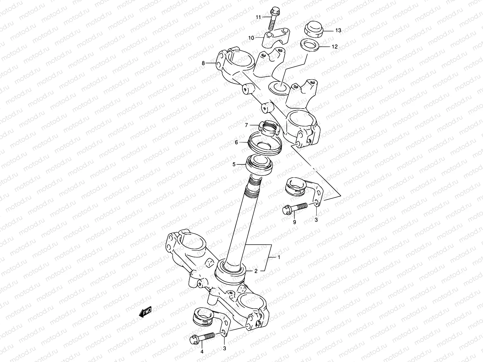 39 - STEERING STEM