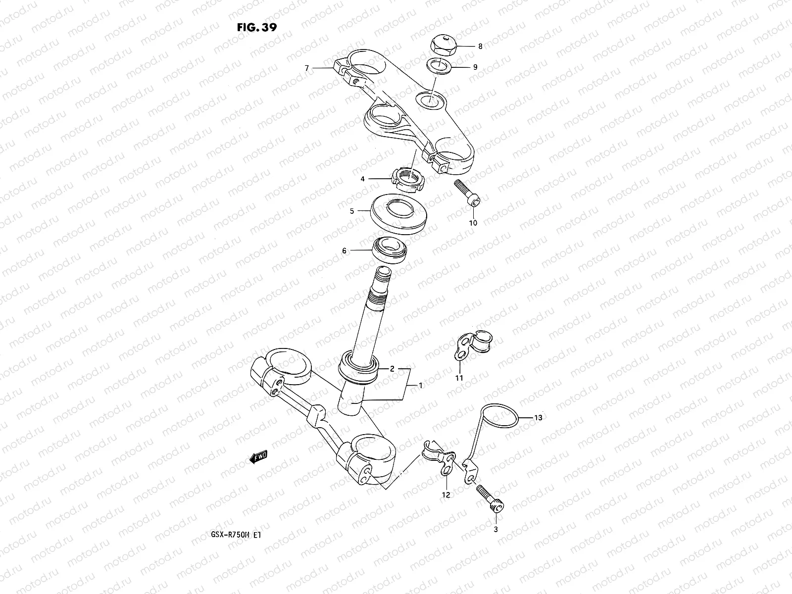 39 - STEERING STEM