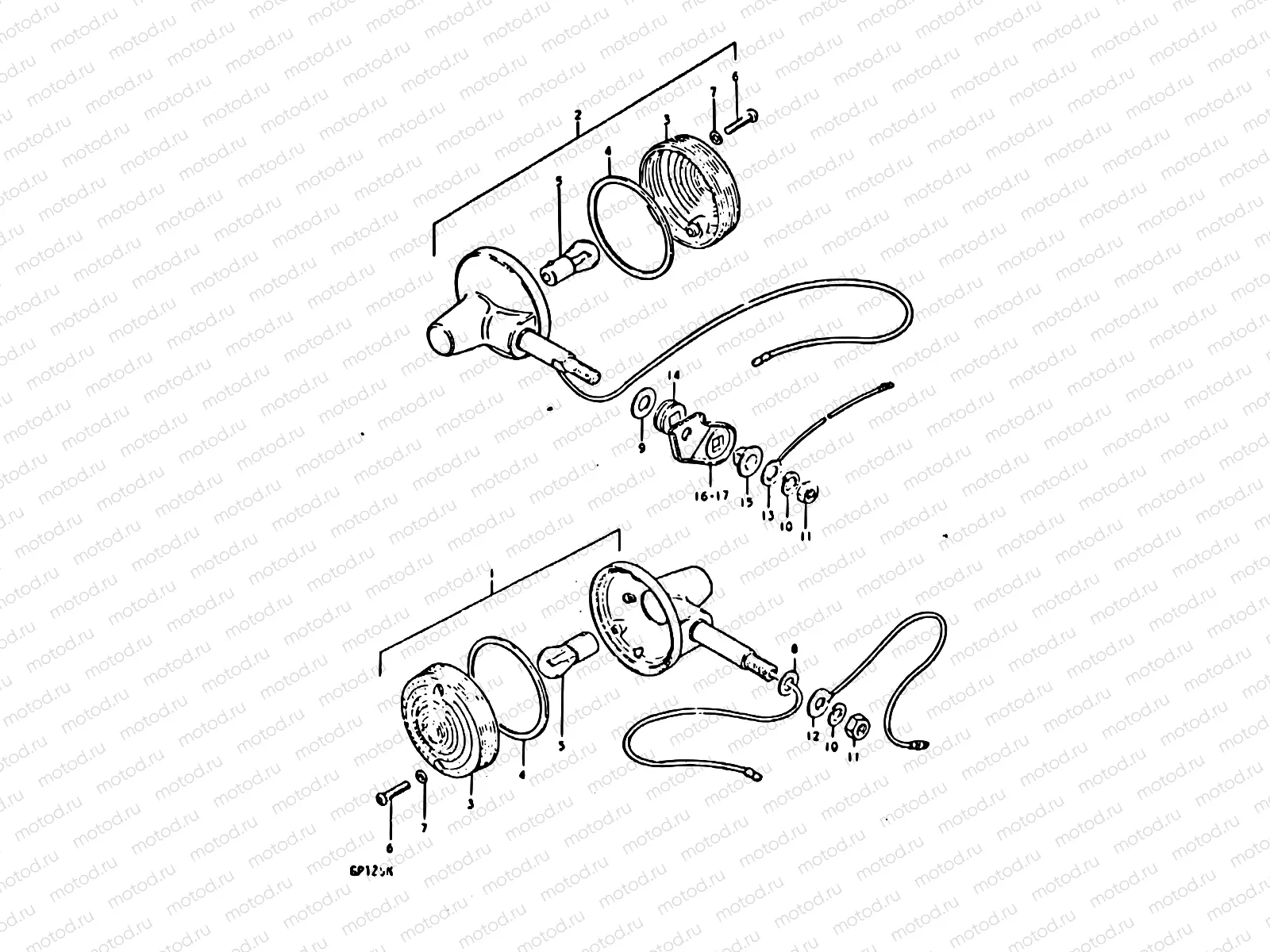 39 - TURN SIGNAL LAMP (E10)