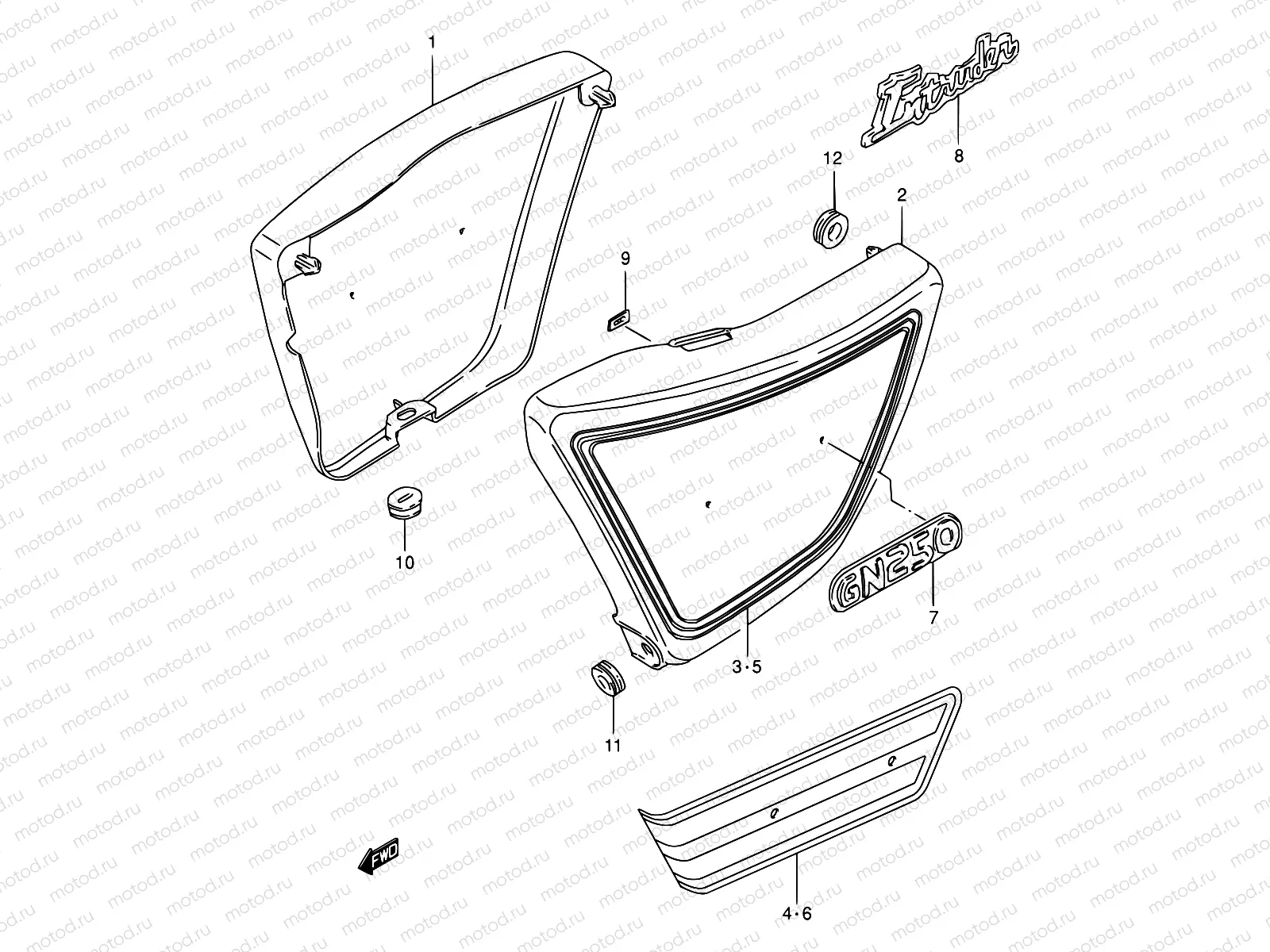 39A - FRAME COVER (MODEL X/Y)