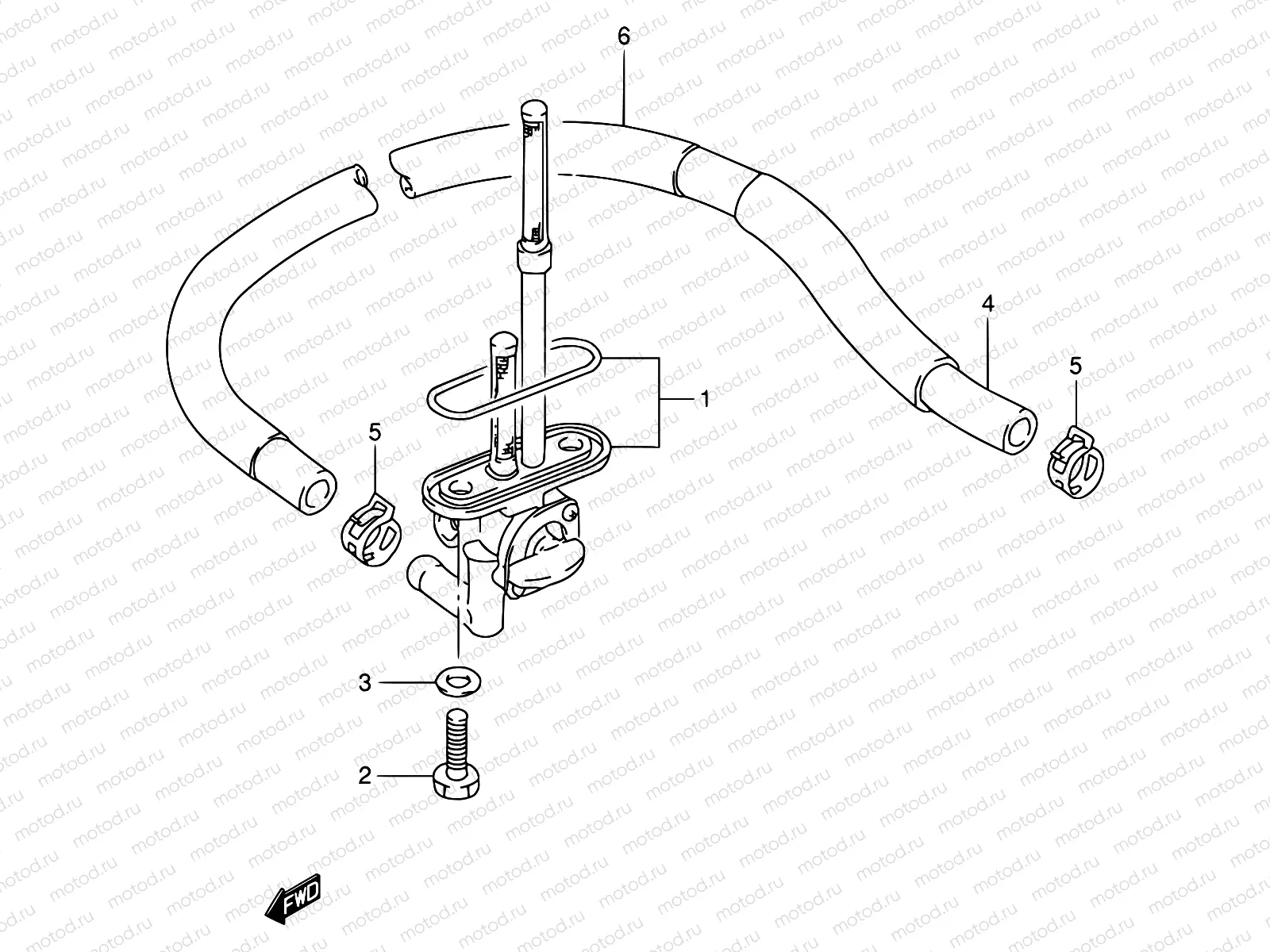 39A - FUEL COCK (MODEL S/T/V)