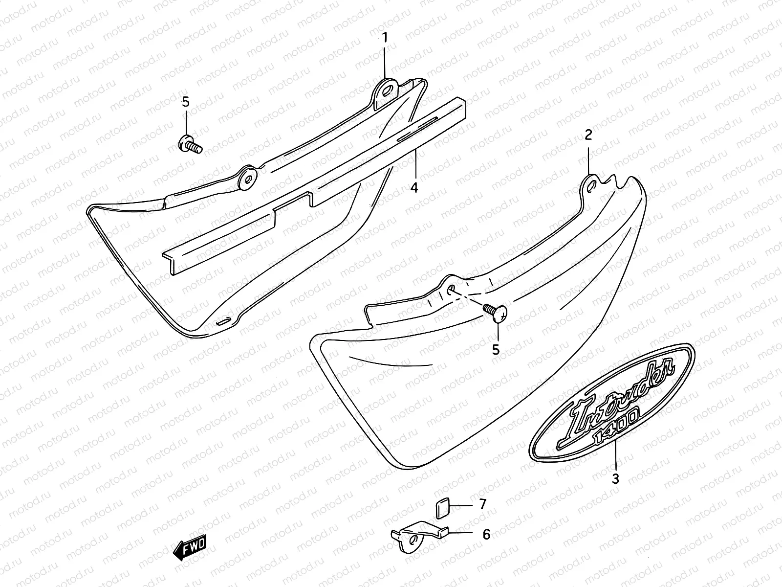 39B - FRAME COVER (MODEL S)