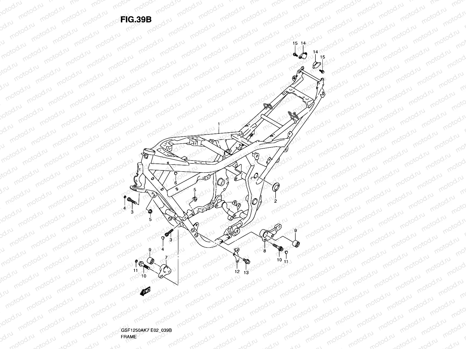 39B - FRAME (MODEL L0)