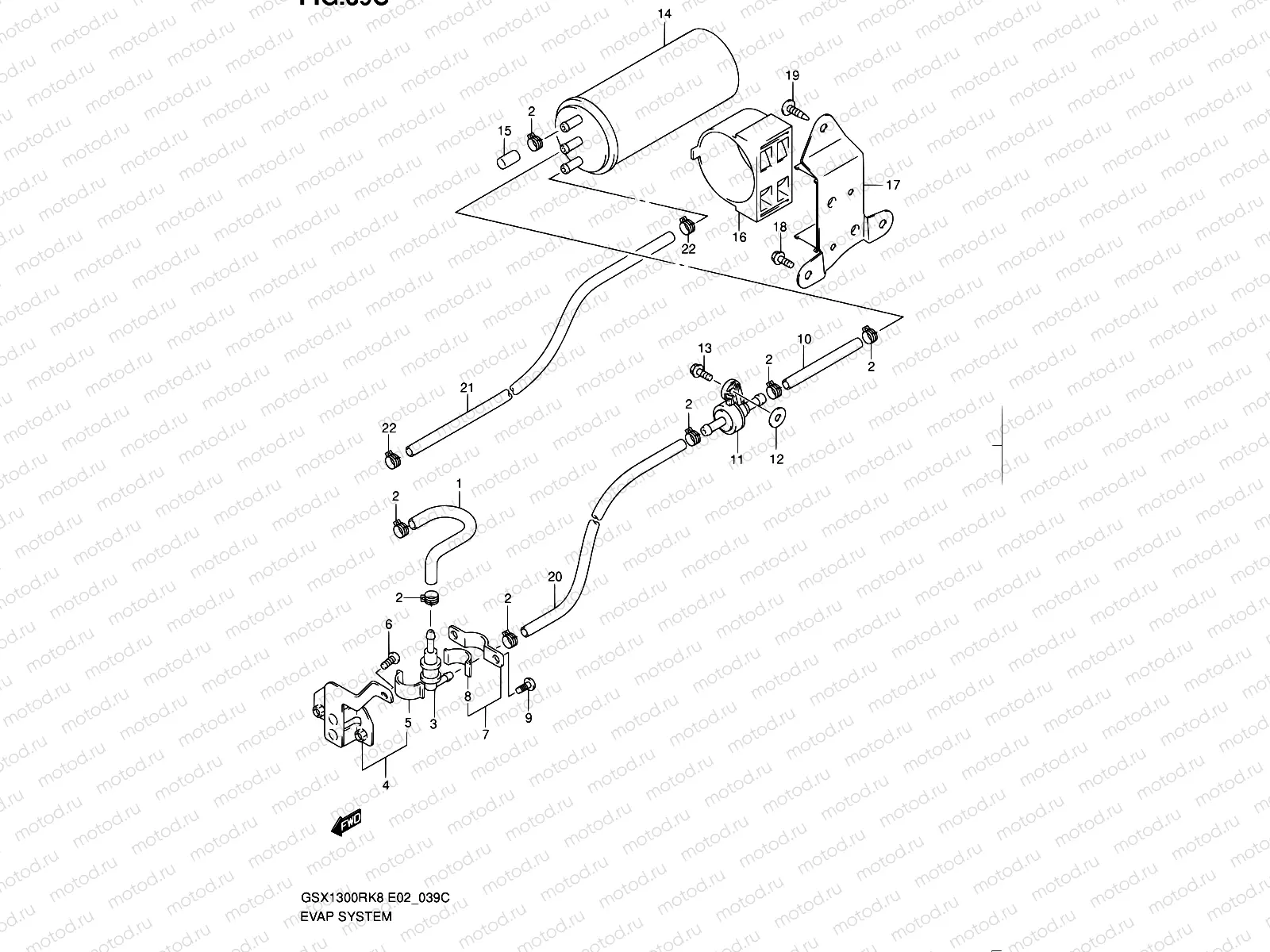 39C - EVAP SYSTEM (E14)