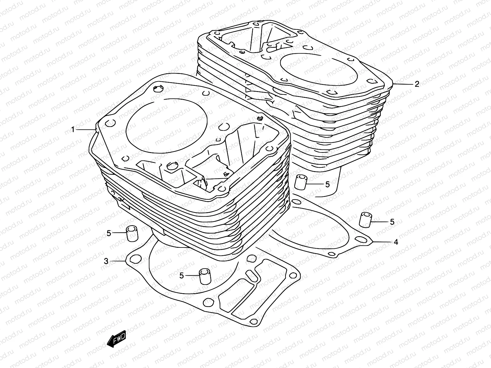 3A - CYLINDER (MODEL K1/K2/K3/K4)