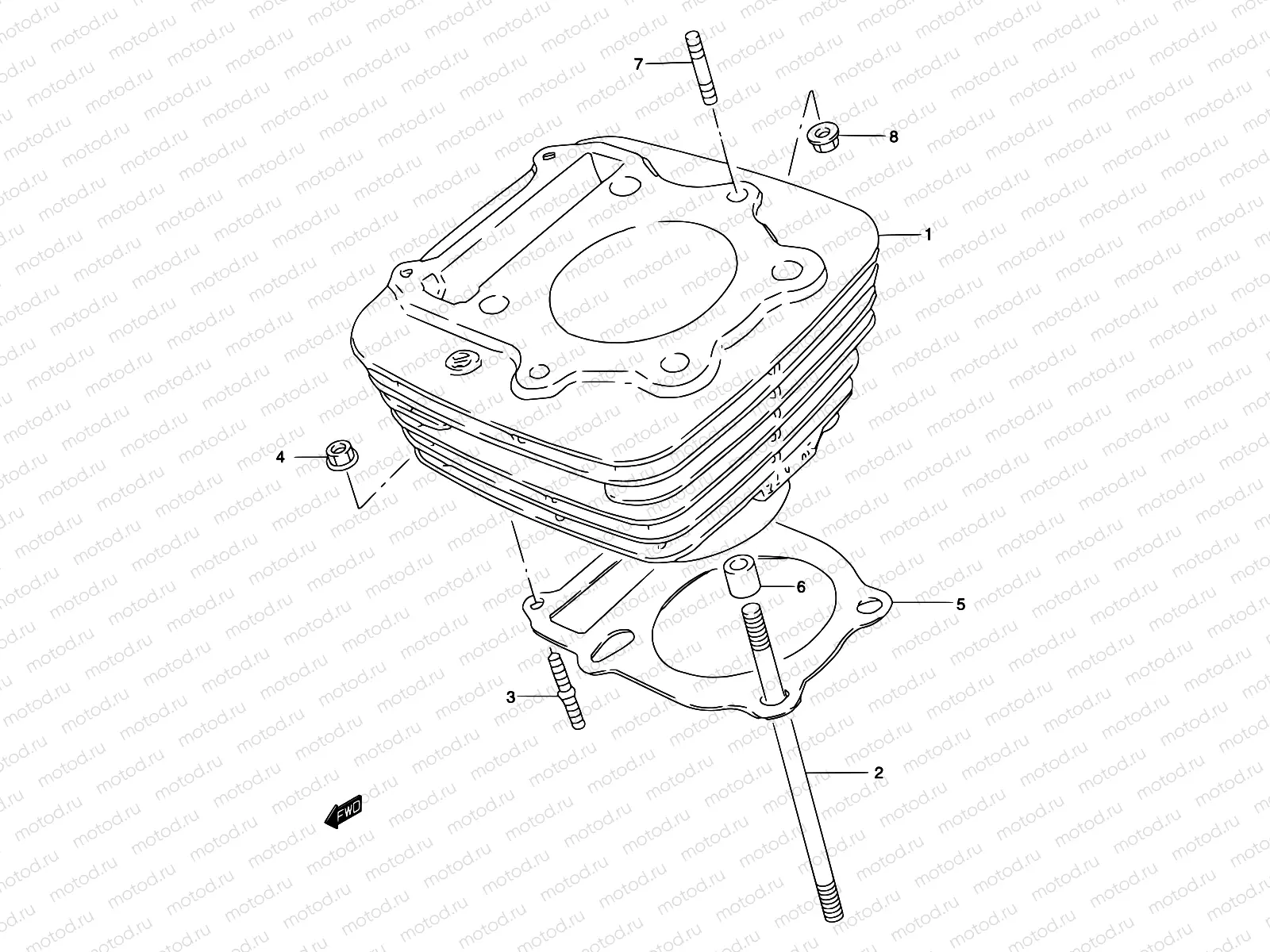 3A - CYLINDER (MODEL K3)