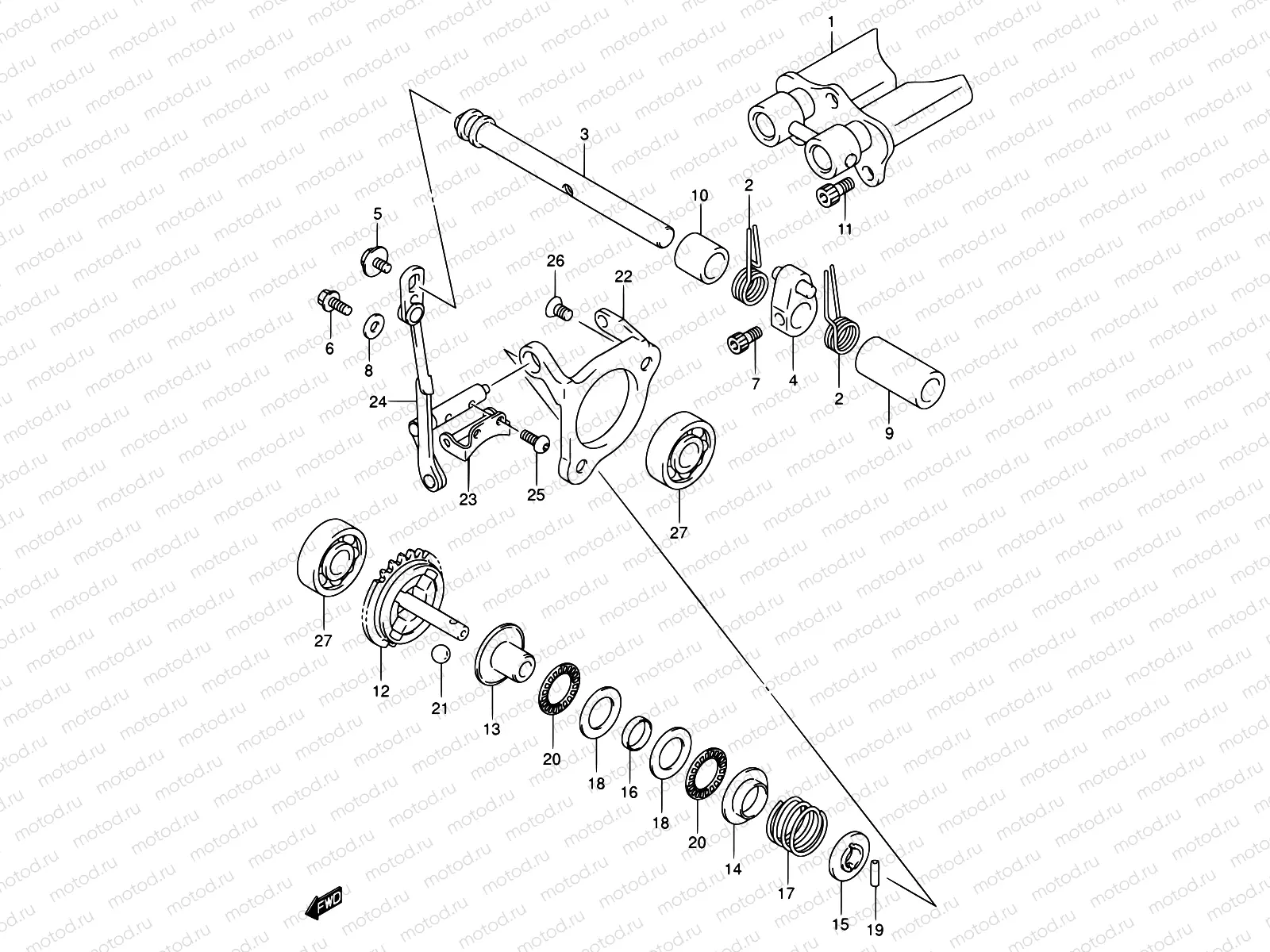 3A - EXHAUST VALVE (MODEL K5/K6)