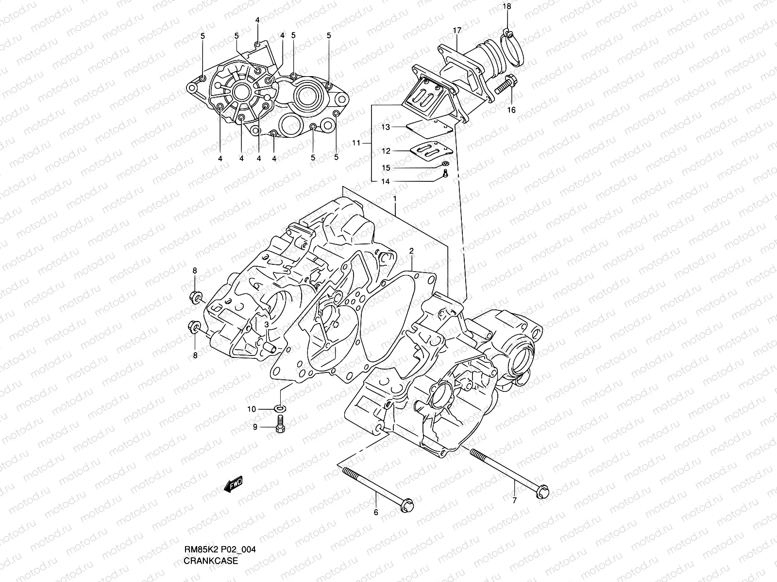 4 - CRANKCASE