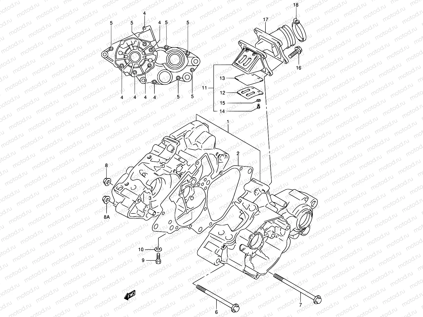 4 - CRANKCASE