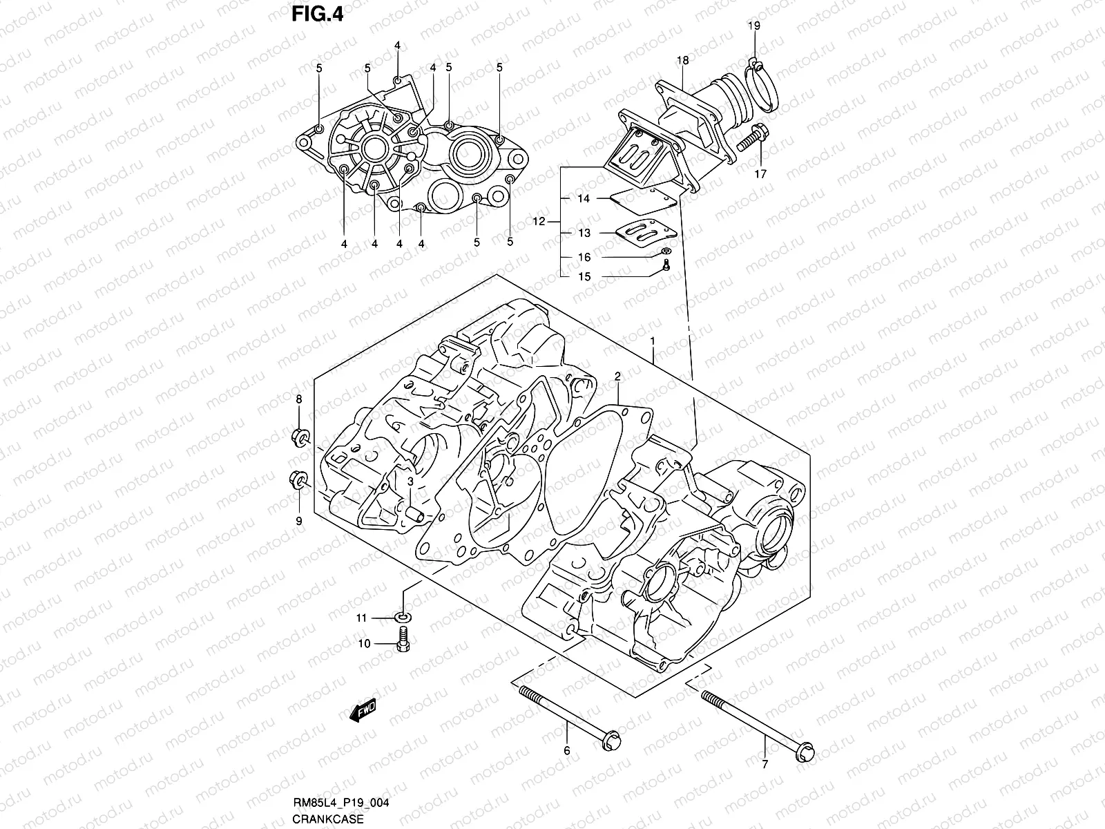 4 - CRANKCASE