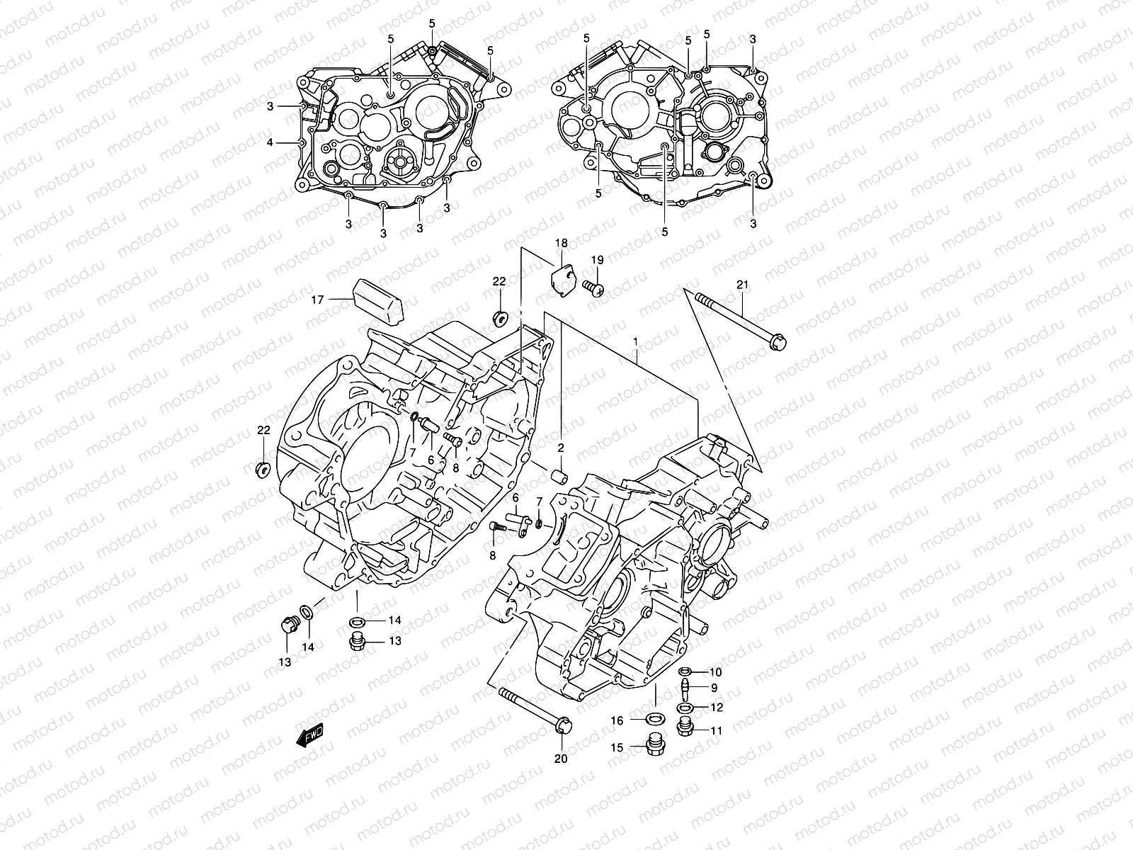 4 - CRANKCASE