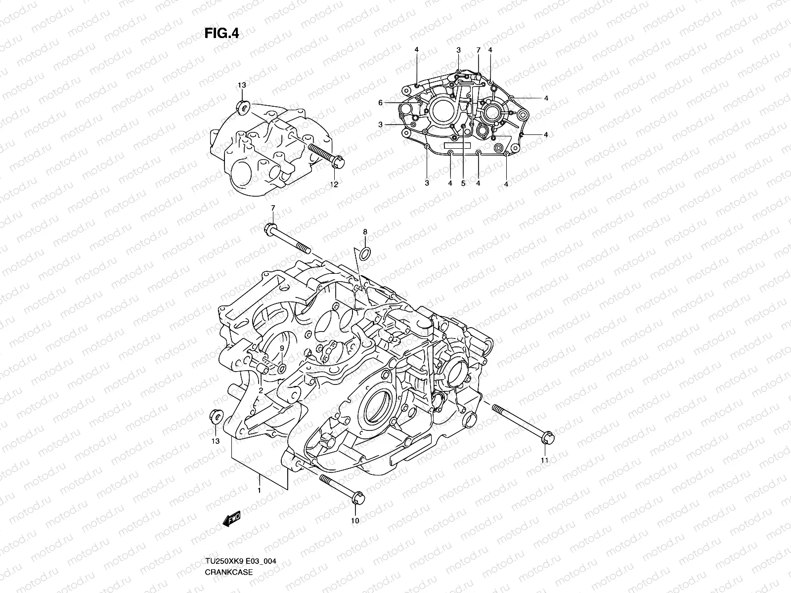 4 - CRANKCASE