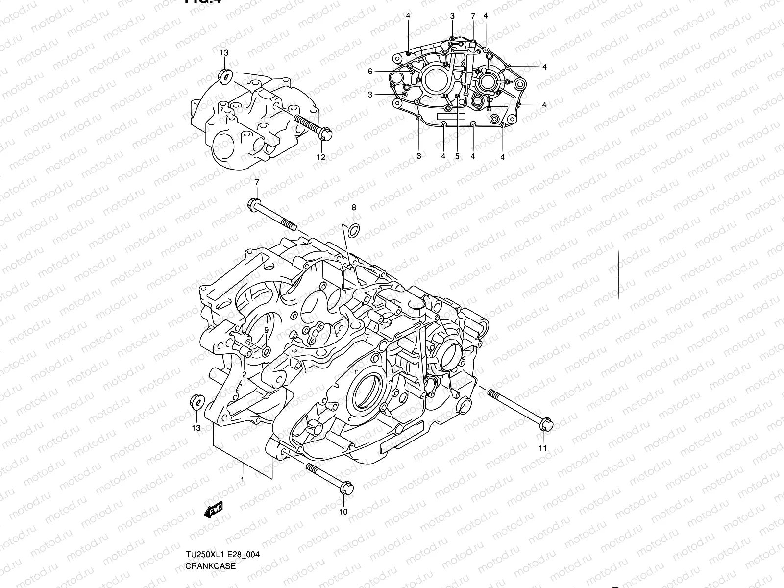 4 - CRANKCASE