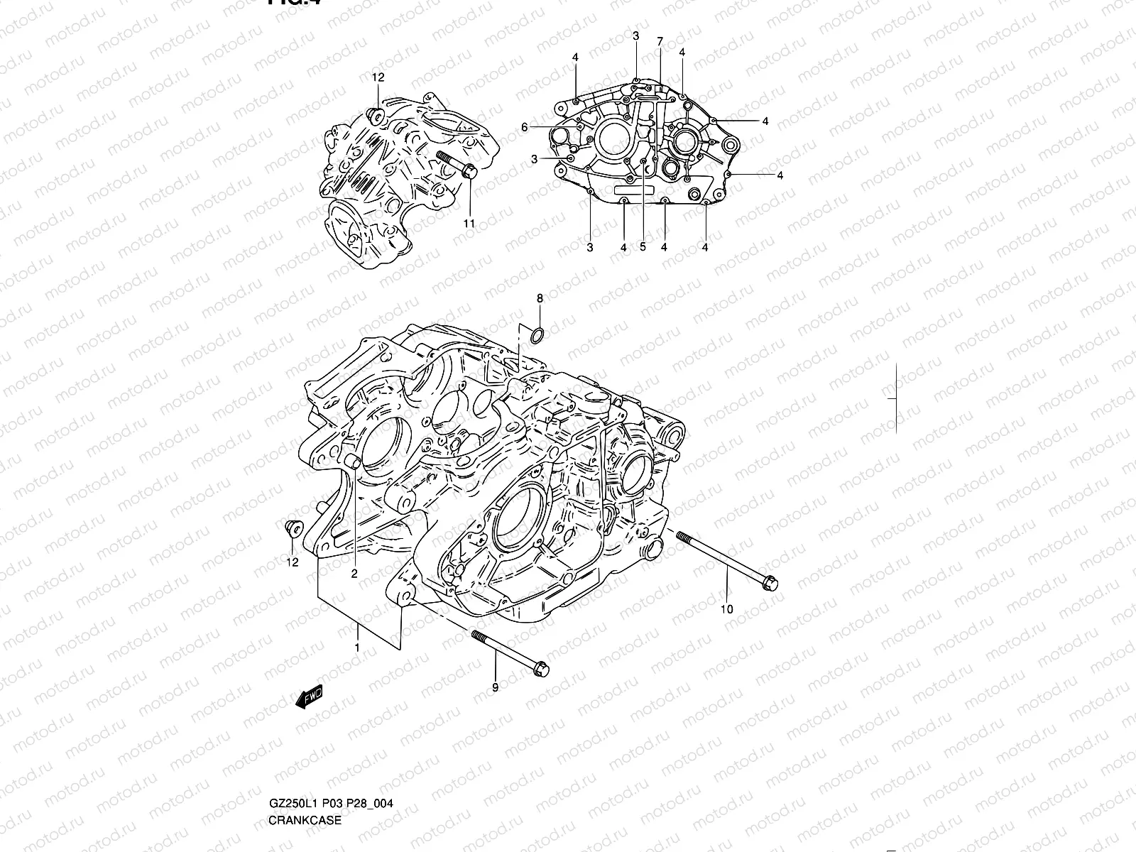 4 - CRANKCASE