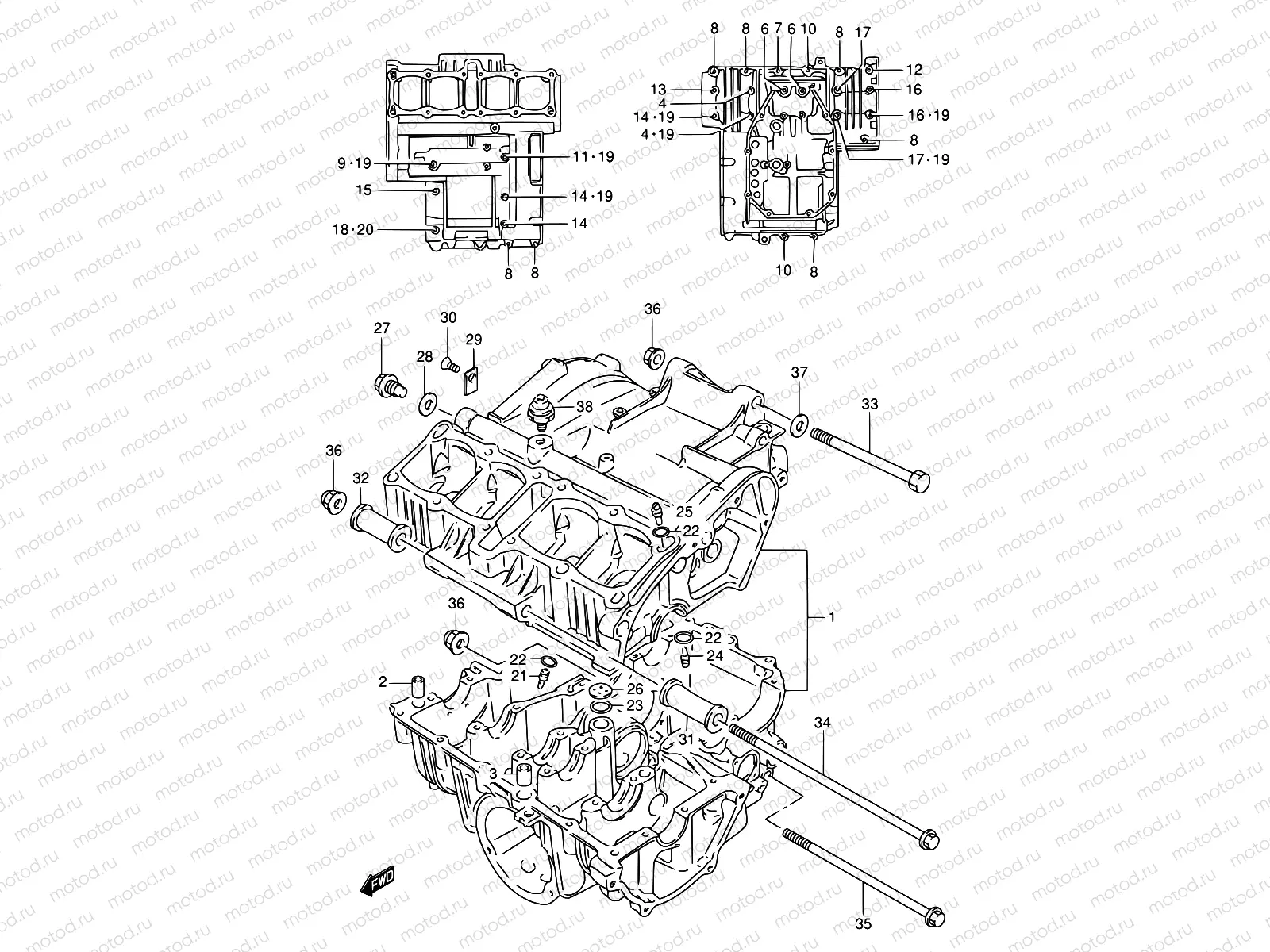 4 - CRANKCASE